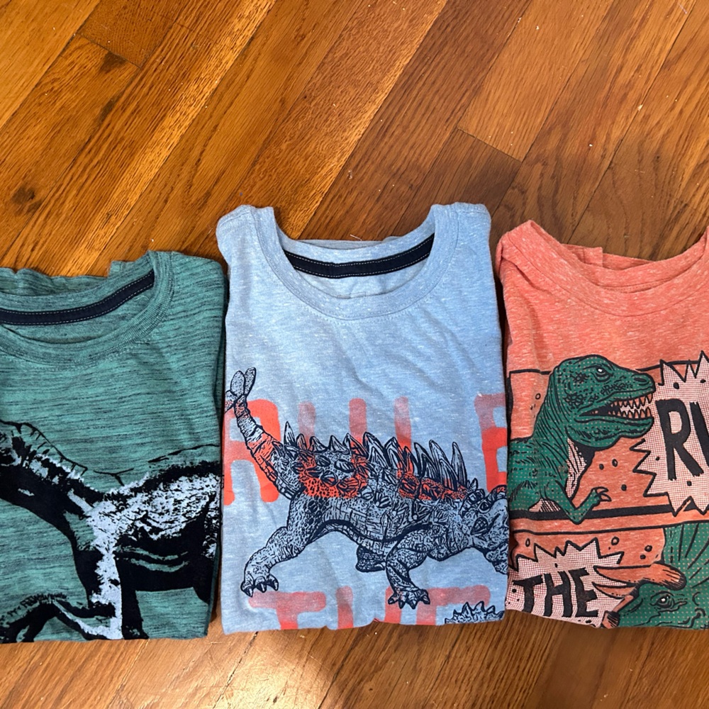 3 shirts size 8
